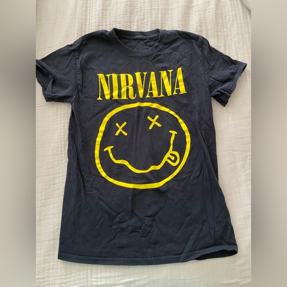 NIRVANA Tops Nirvana Band Tshirt Poshmark